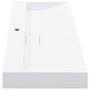 Voir la diapositive 5 : VIDAXL Lavabo 100x46x11 cm Fonte minerale/marbre Blanc