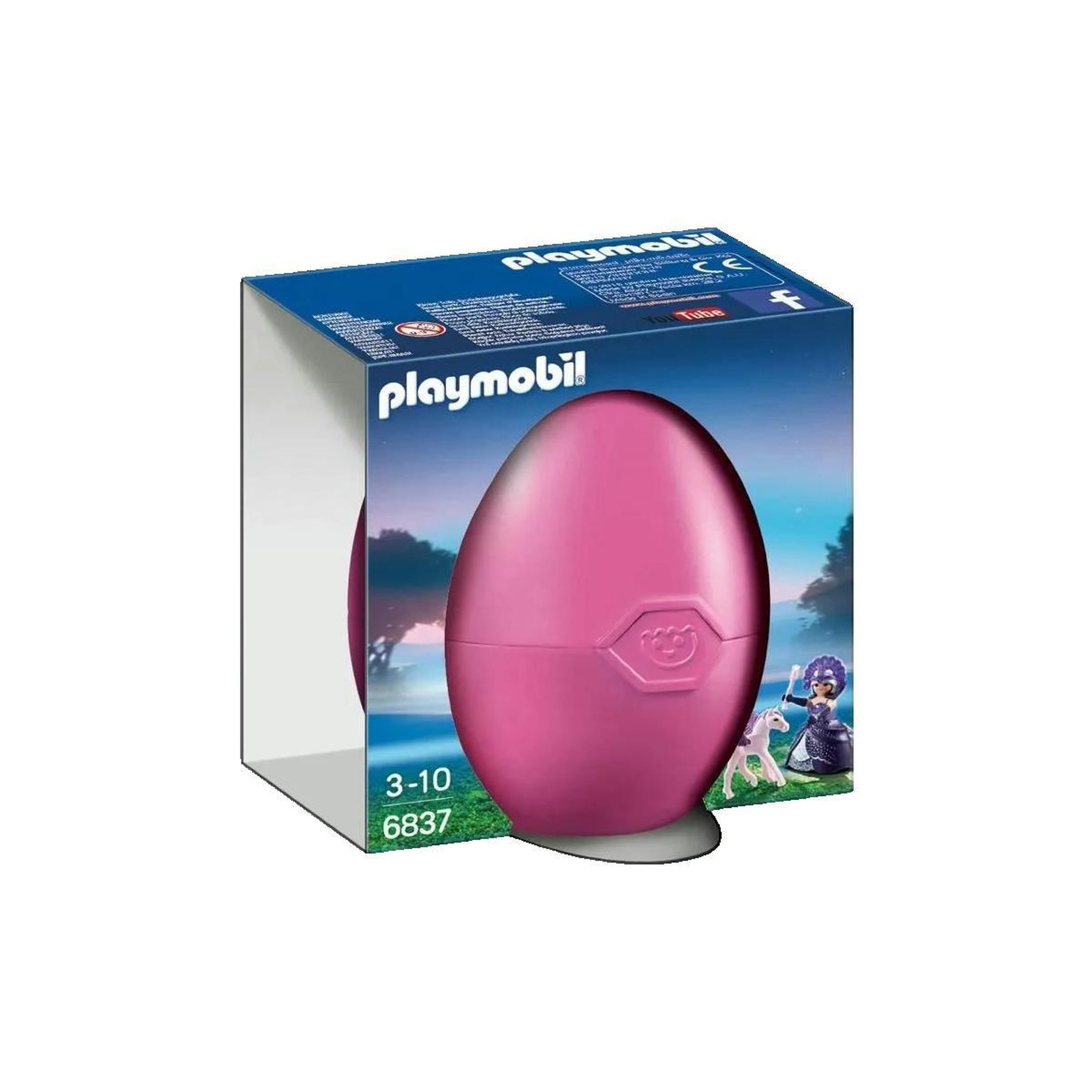 PLAYMOBIL Figurine Playmobil Reine des étoiles rose avec bébé cheval ailé