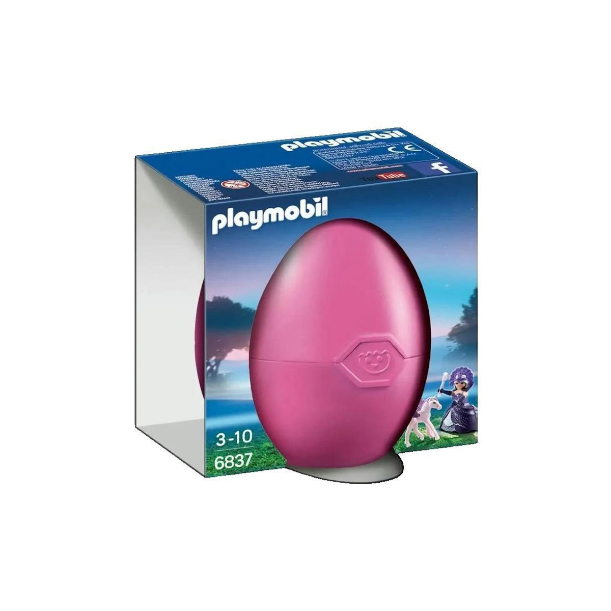 PLAYMOBIL Figurine Playmobil Reine des étoiles rose avec bébé cheval ailé