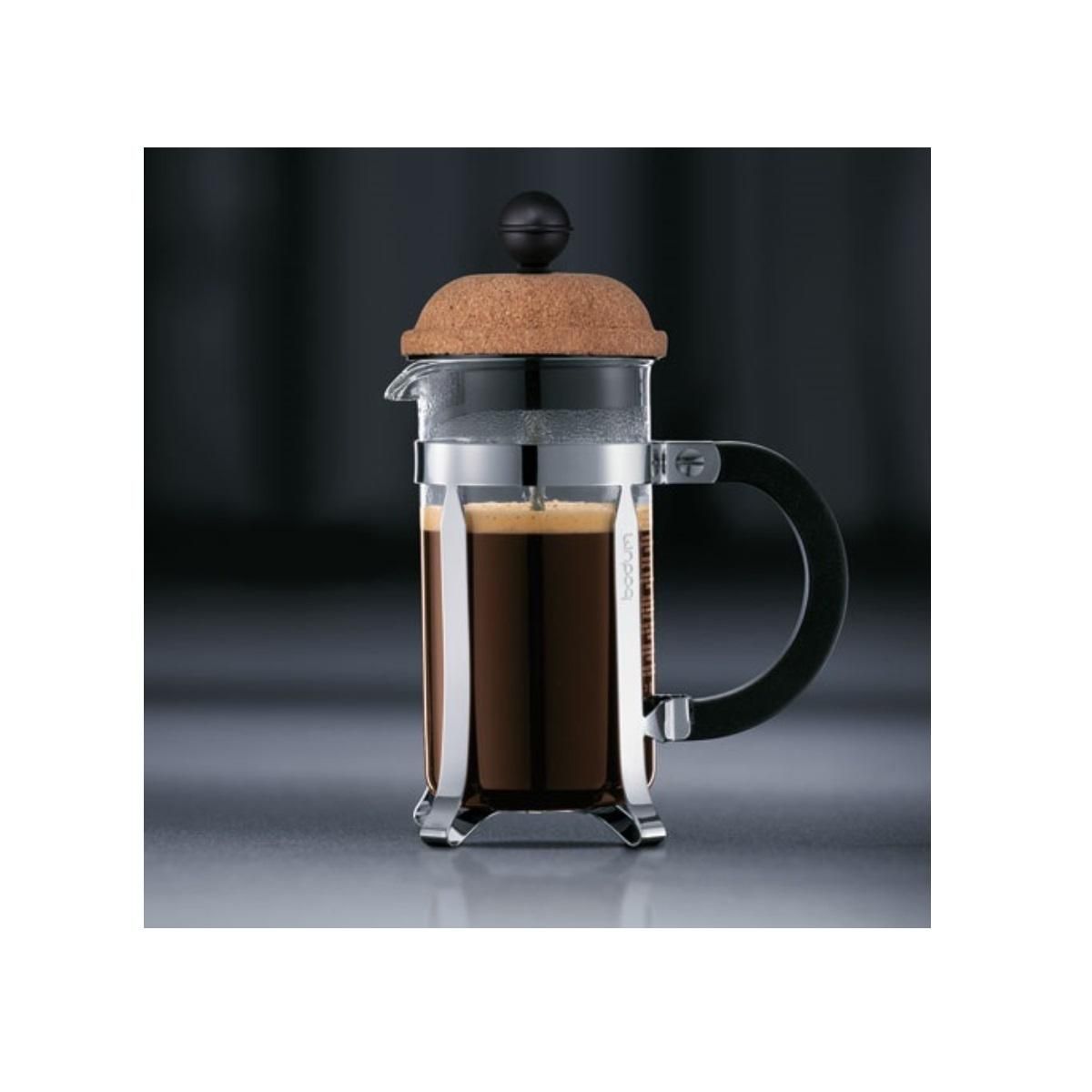 Bodum Cafetière à piston 3 tasses 0.35l liège - 1923-109S