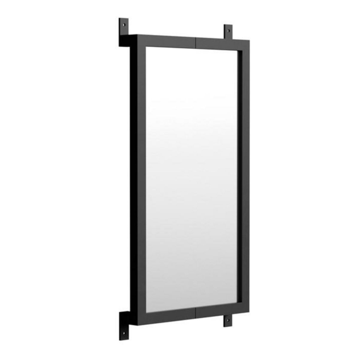 Paris Prix Miroir Mural Design  Nimes  73cm Noir