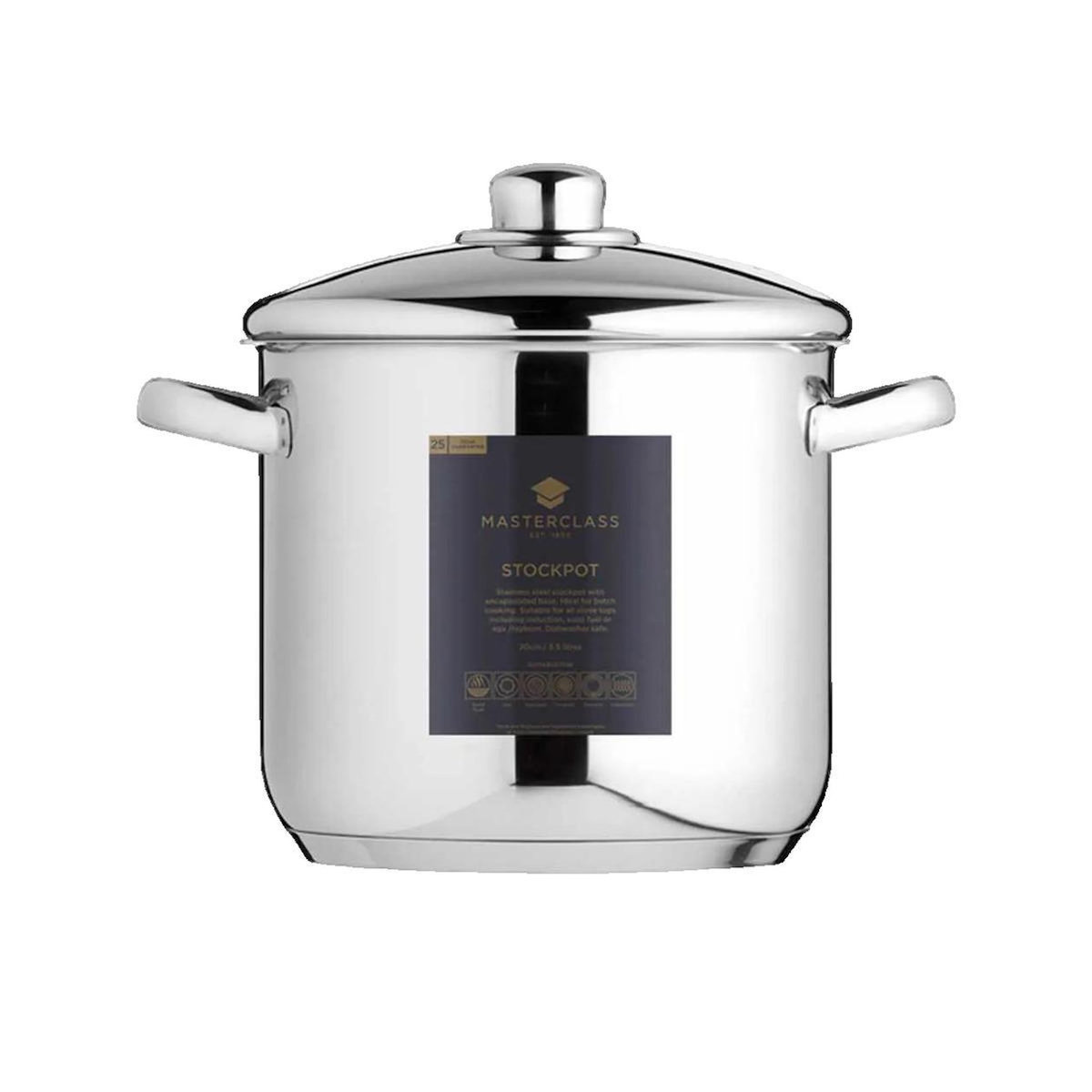 ASTER Marmite Aster 5,5 litres en acier inoxydable