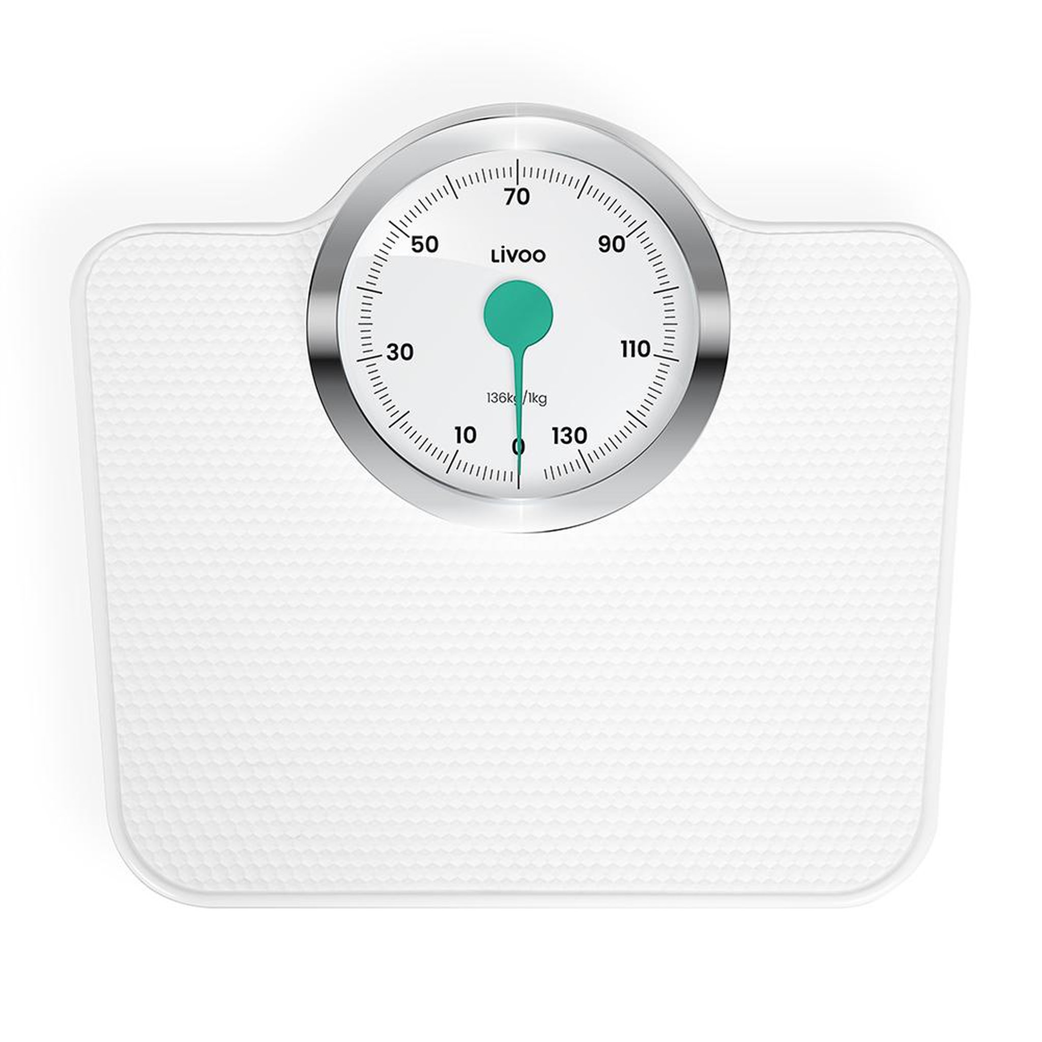 LIVOO Pèse-personne mécanique 136kg 1kg - dom490
