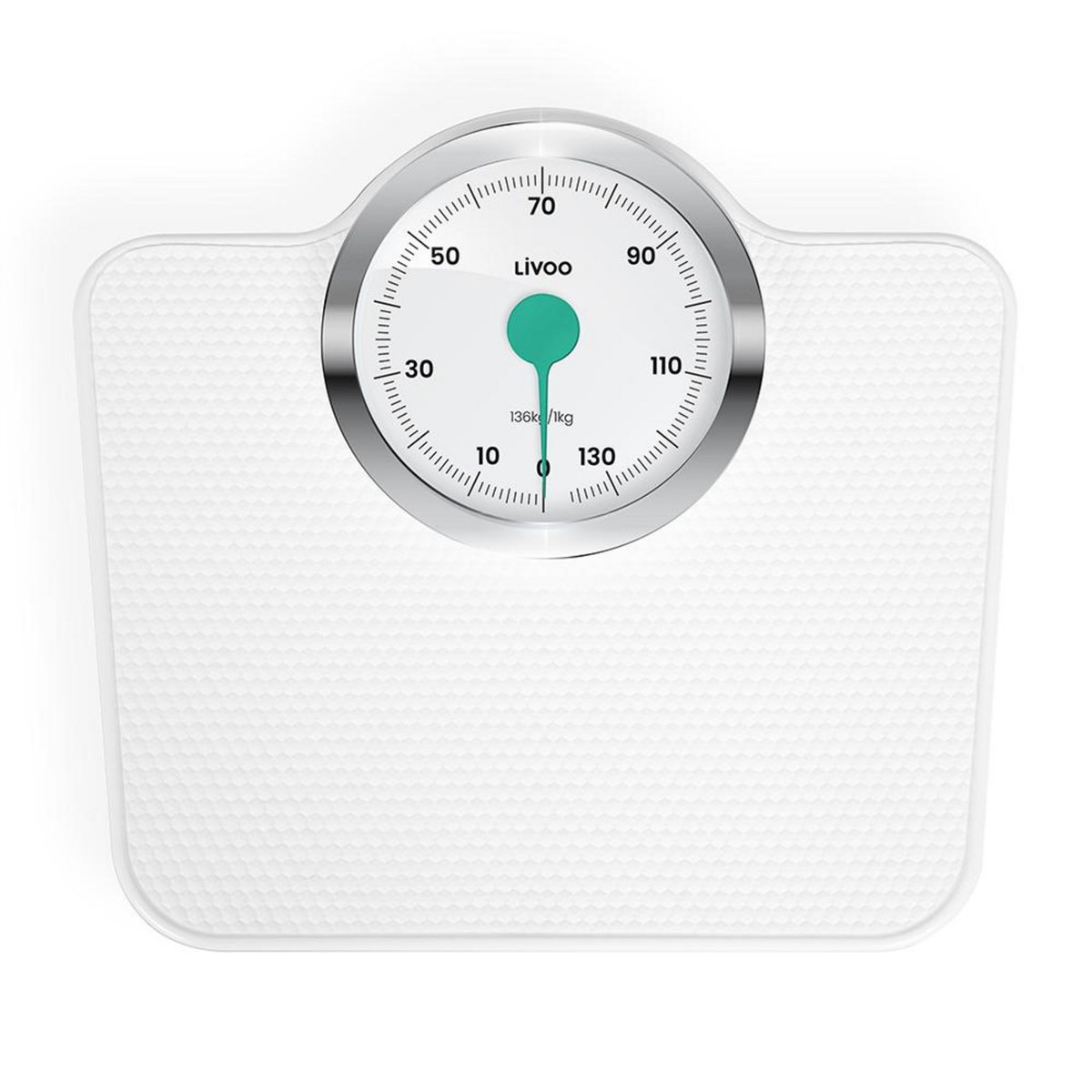 LIVOO Pèse-personne mécanique 136kg 1kg - DOM490