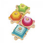 Voir la diapositive 4 : Juratoys-Janod Empilable tortues des formes -