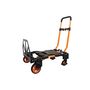 Voir la diapositive 2 : BRIXO Chariot diable pliable 136 kg 2 Positions Chariot professionnel à roues BRIXO