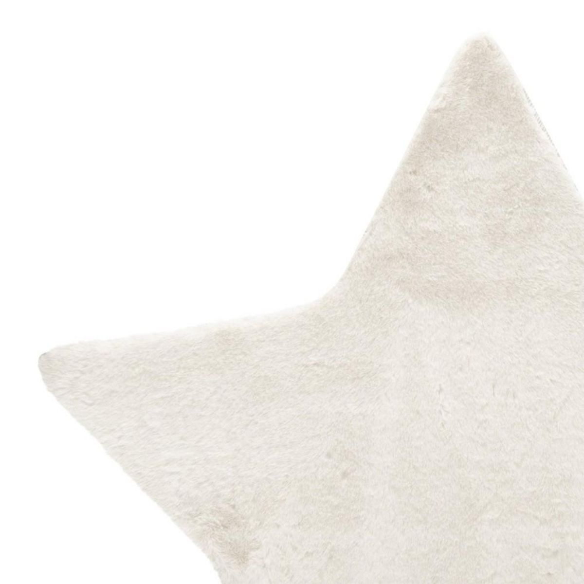 ATMOSPHERA Tapis étoile extra doux blanc D100