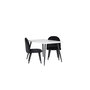 Voir la diapositive 2 : Paris Prix Table Enfant & 2 Chaises  Polar  80cm Blanc & Noir
