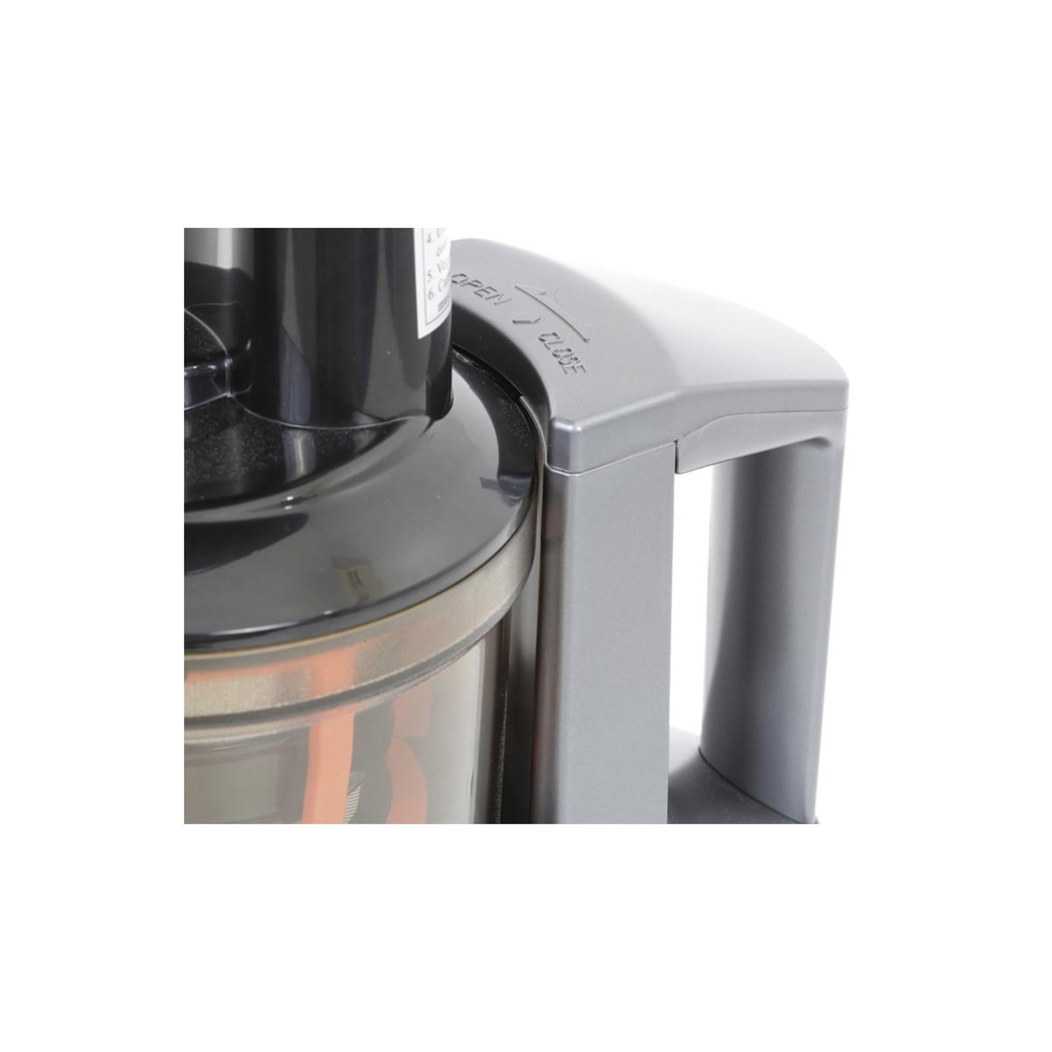 Voir la diapositive 3 : Rgv Rgv green juice centrifugeuse lente 150 w noir, gris