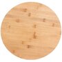 Voir la diapositive 2 : COOK CONCEPT Plateau rond tournant en bambou M12 - 35cm
