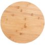 Voir la diapositive 2 : COOK CONCEPT Plateau rond tournant en bambou M12 - 35cm