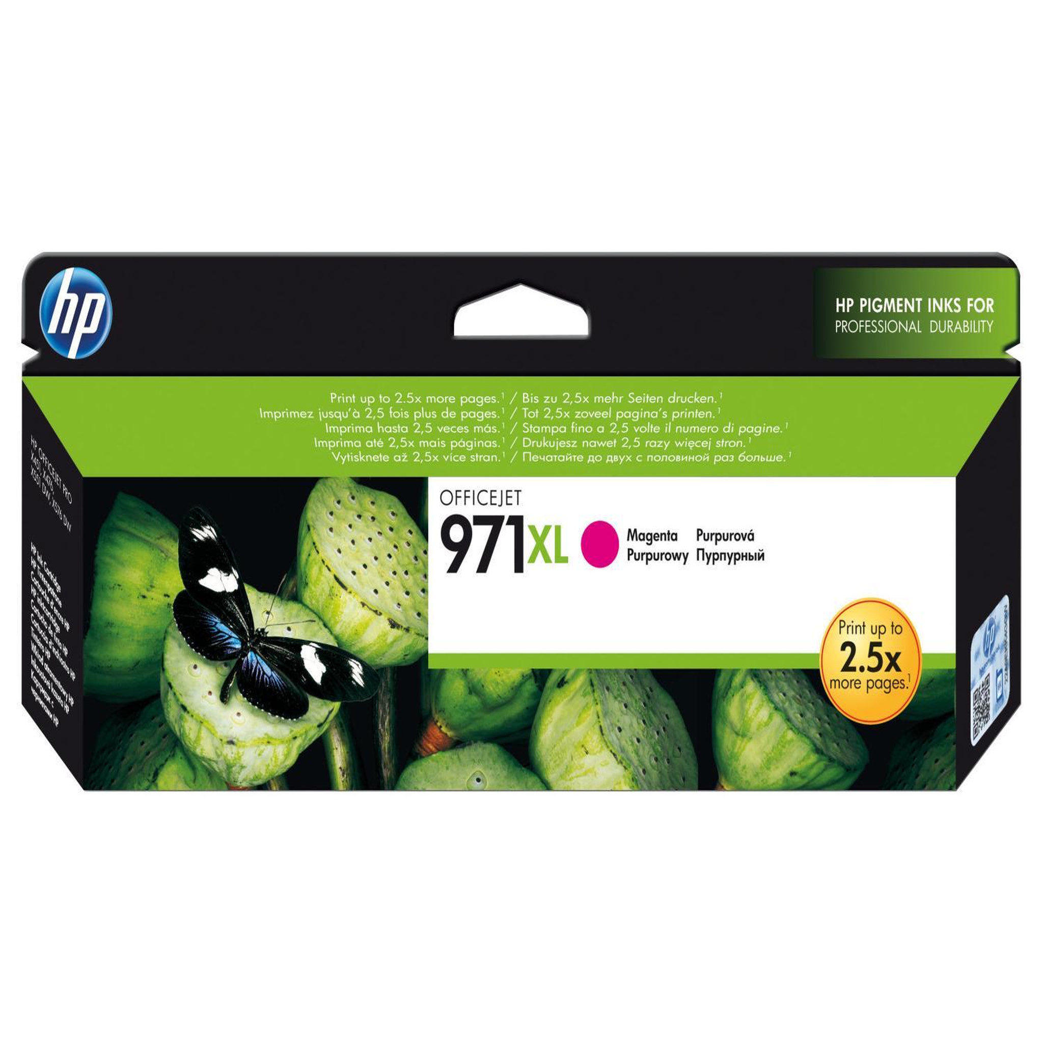 Voir la diapositive 2 : HP Cartouche HP 971XL - Magenta CN627AE