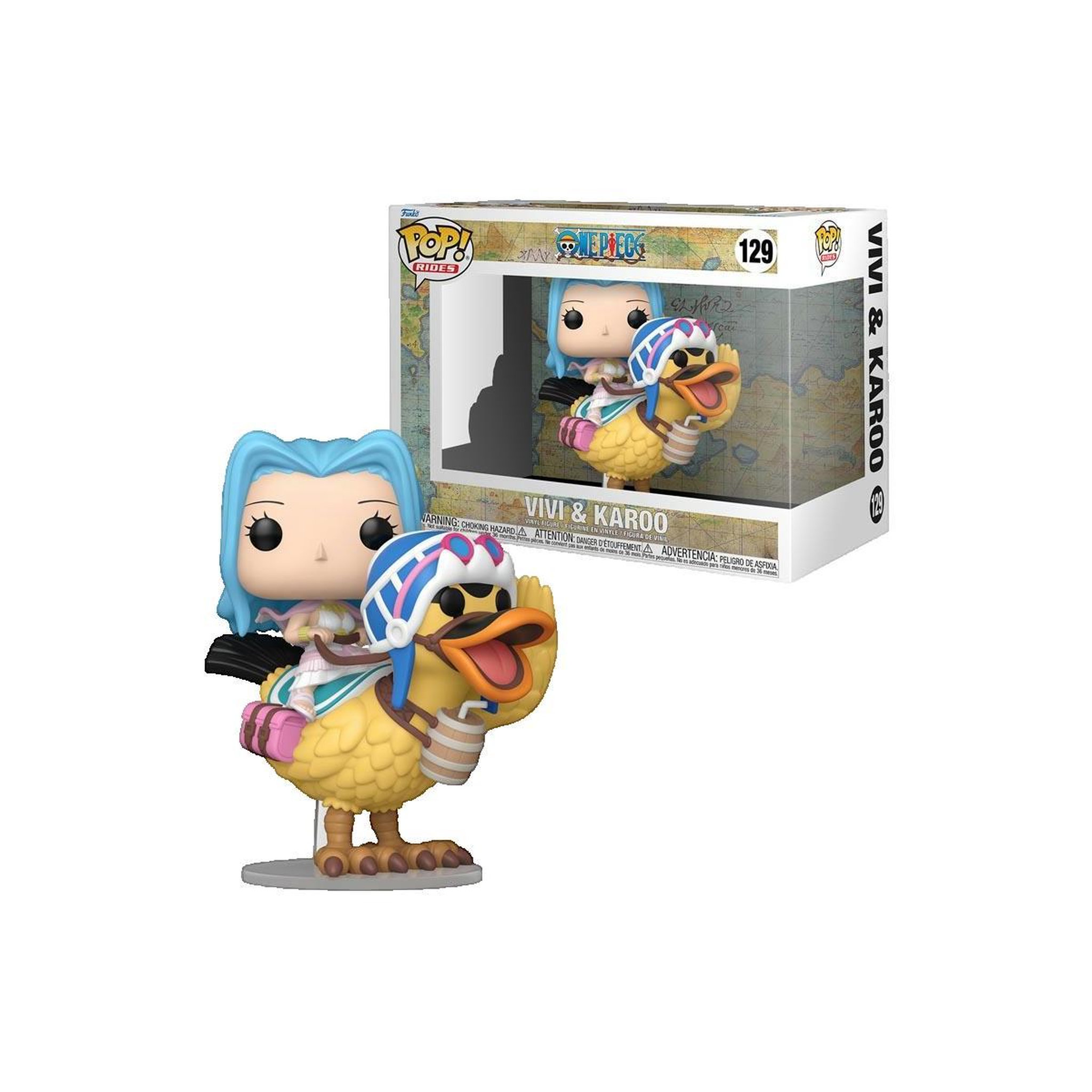 Funko Figurine Funko Pop Vivi et Karoo, design coloré stylisé