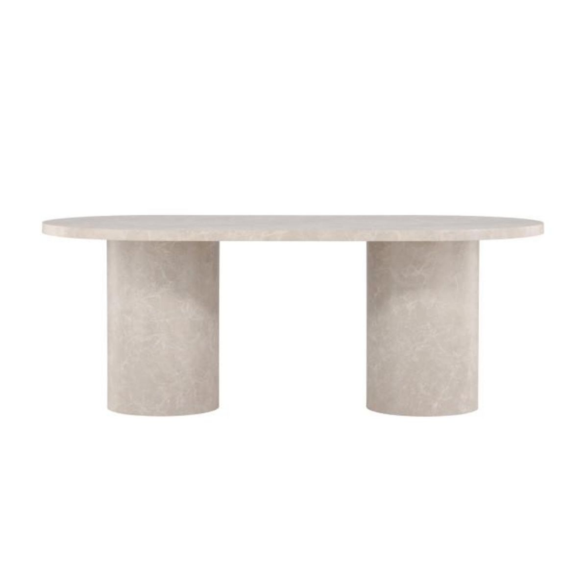 Paris Prix Table à Manger Effet Marbre  Narvik  200cm Beige