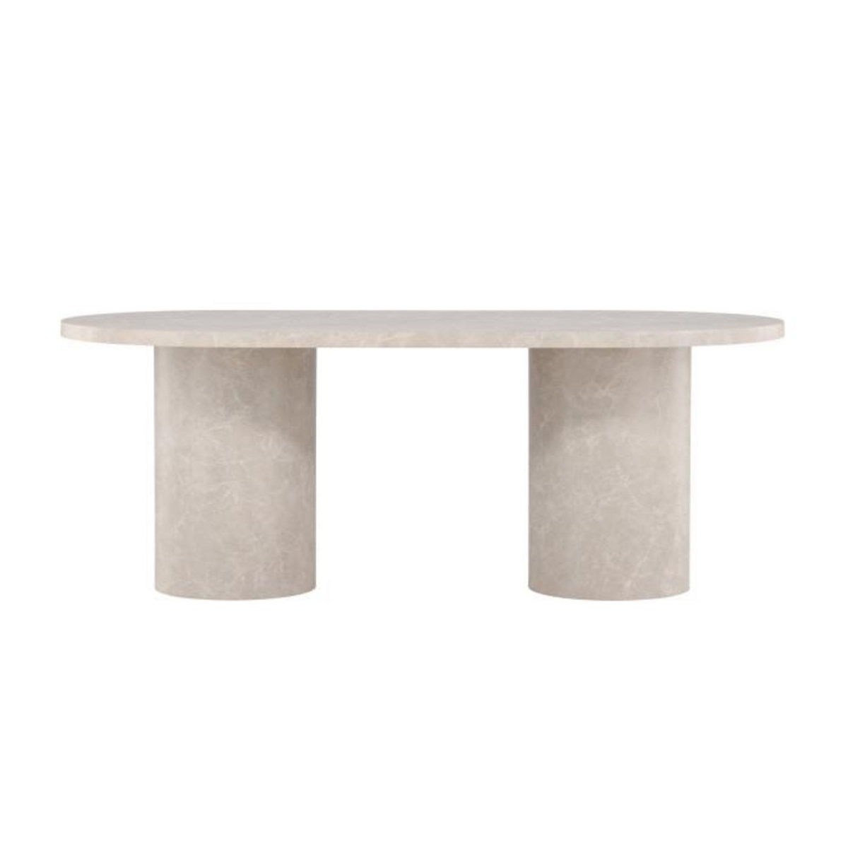 Paris Prix Table à Manger Effet Marbre  Narvik  200cm Beige