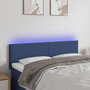 Voir la diapositive 1 : VIDAXL Tete de lit a LED Creme 144x5x78/88 cm Tissu