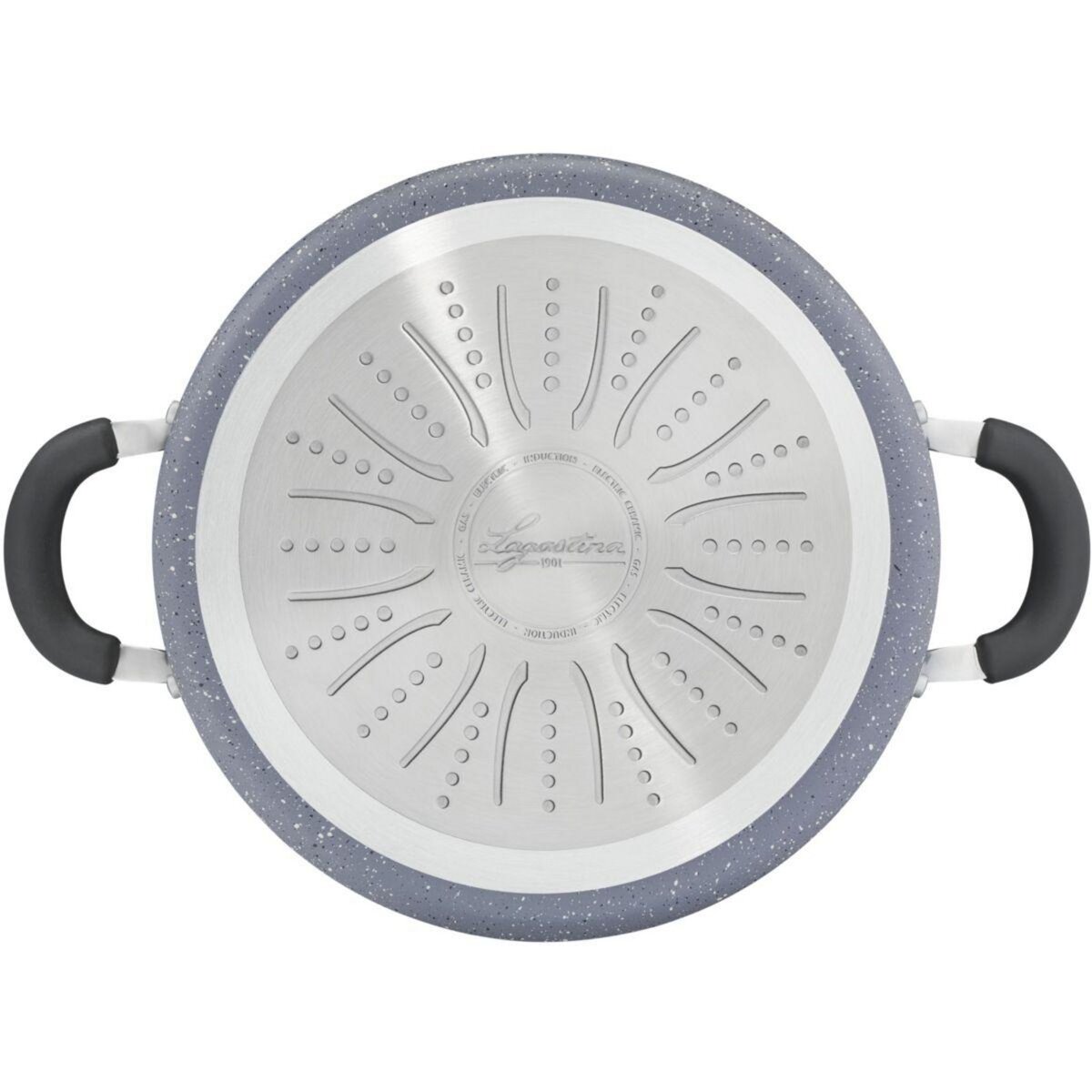 Lagostina Sauteuse Tempra Mineral 2 anses 26cm + couvercle