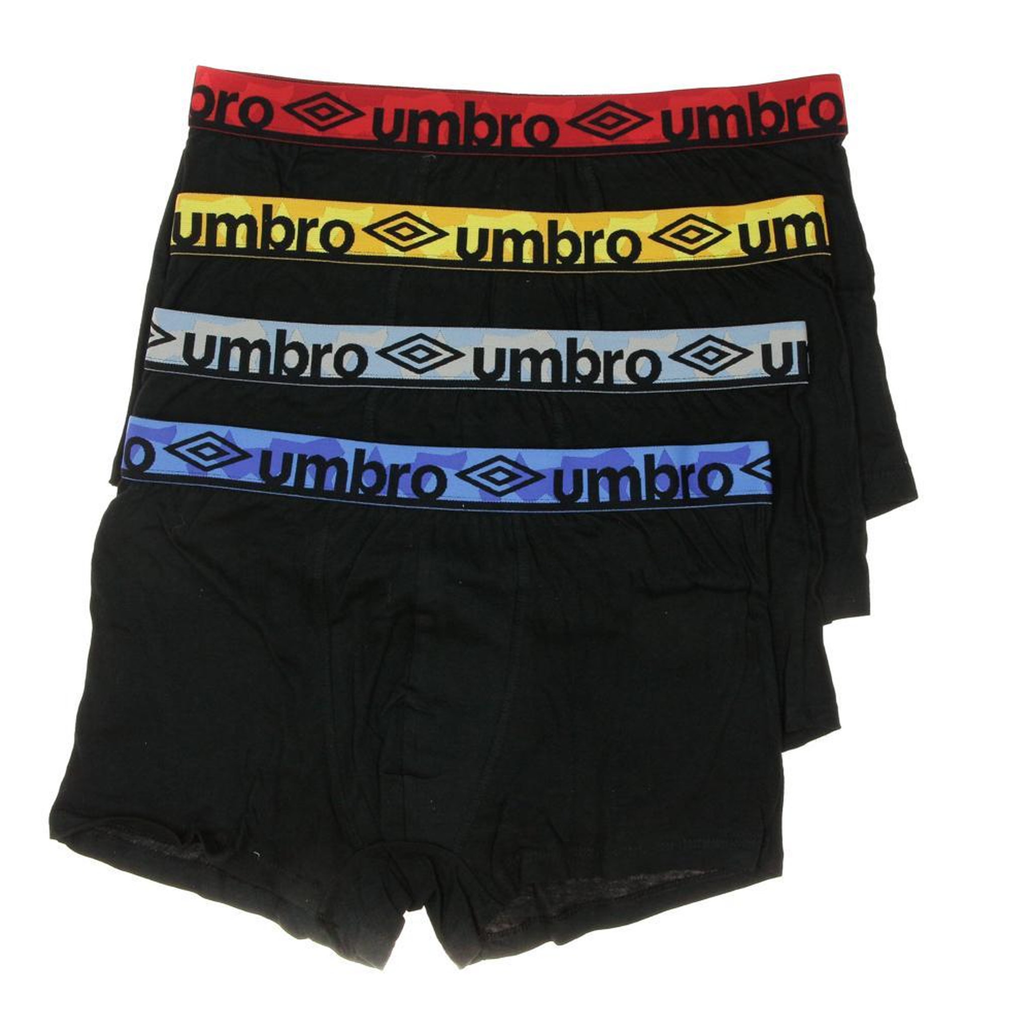 UMBRO x3 Boxers Noir Homme Umbro CLASS9. Coloris disponibles : Noir