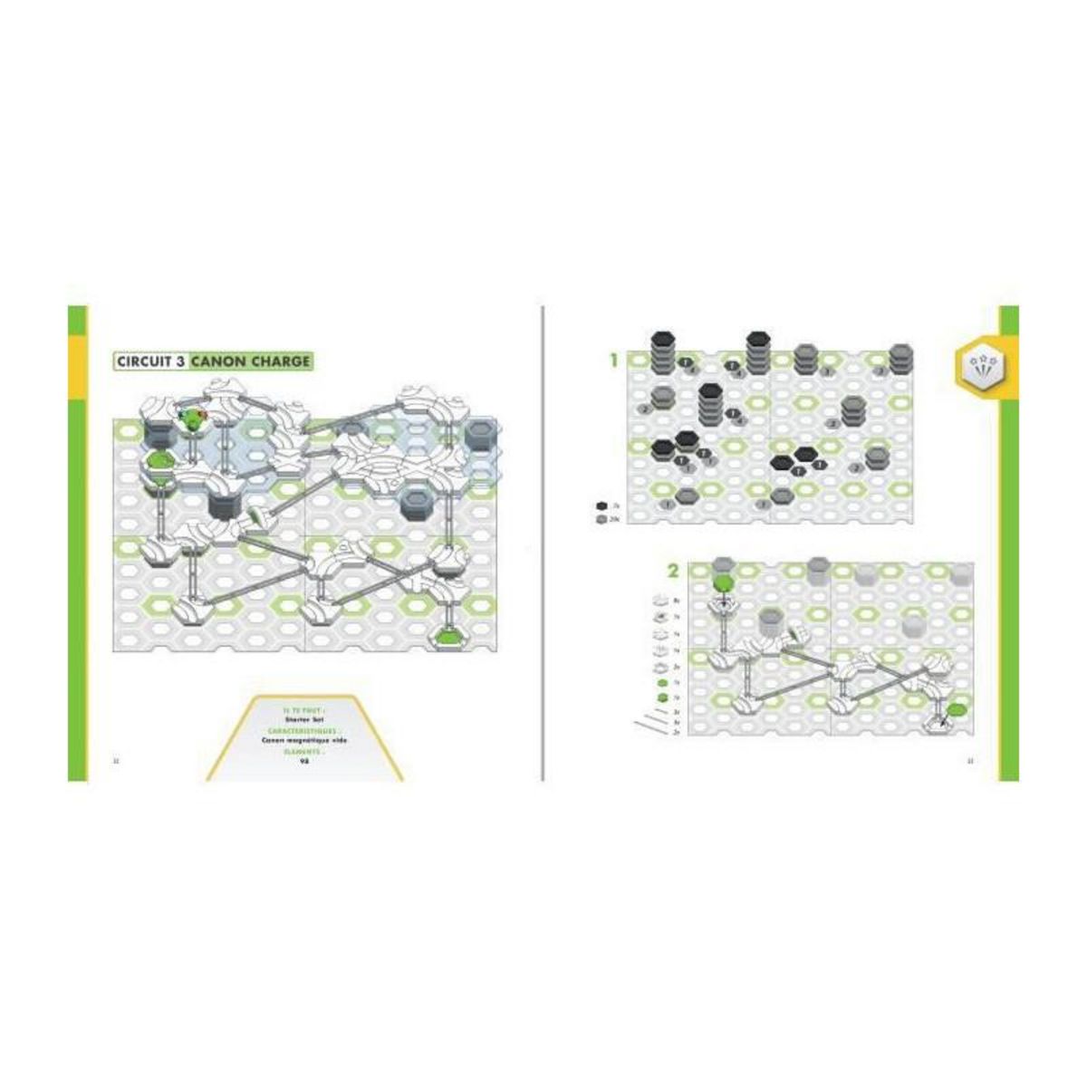 RAVENSBURGER Livre GraviTrax - 110 pages dastuces et defis - Jeu de construction STEM - Circuit de billes creatif - Ravensburger - des 8 ans