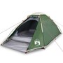 Voir la diapositive 2 : VIDAXL Tente de camping a dome 2 personne vert impermeable