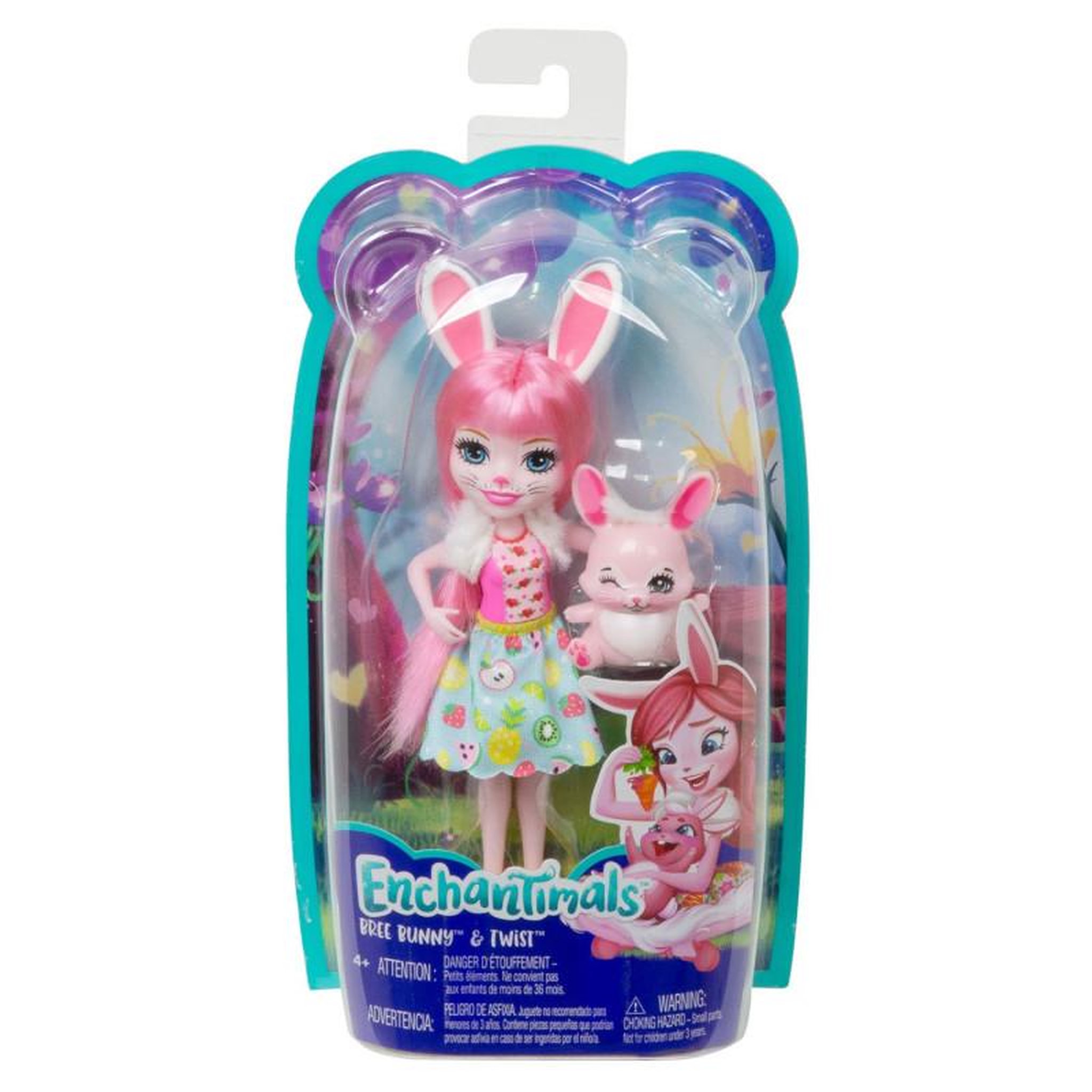 Voir la diapositive 2 : MATTEL MATTEL Enchantimals - Bree Rabbit & Twist