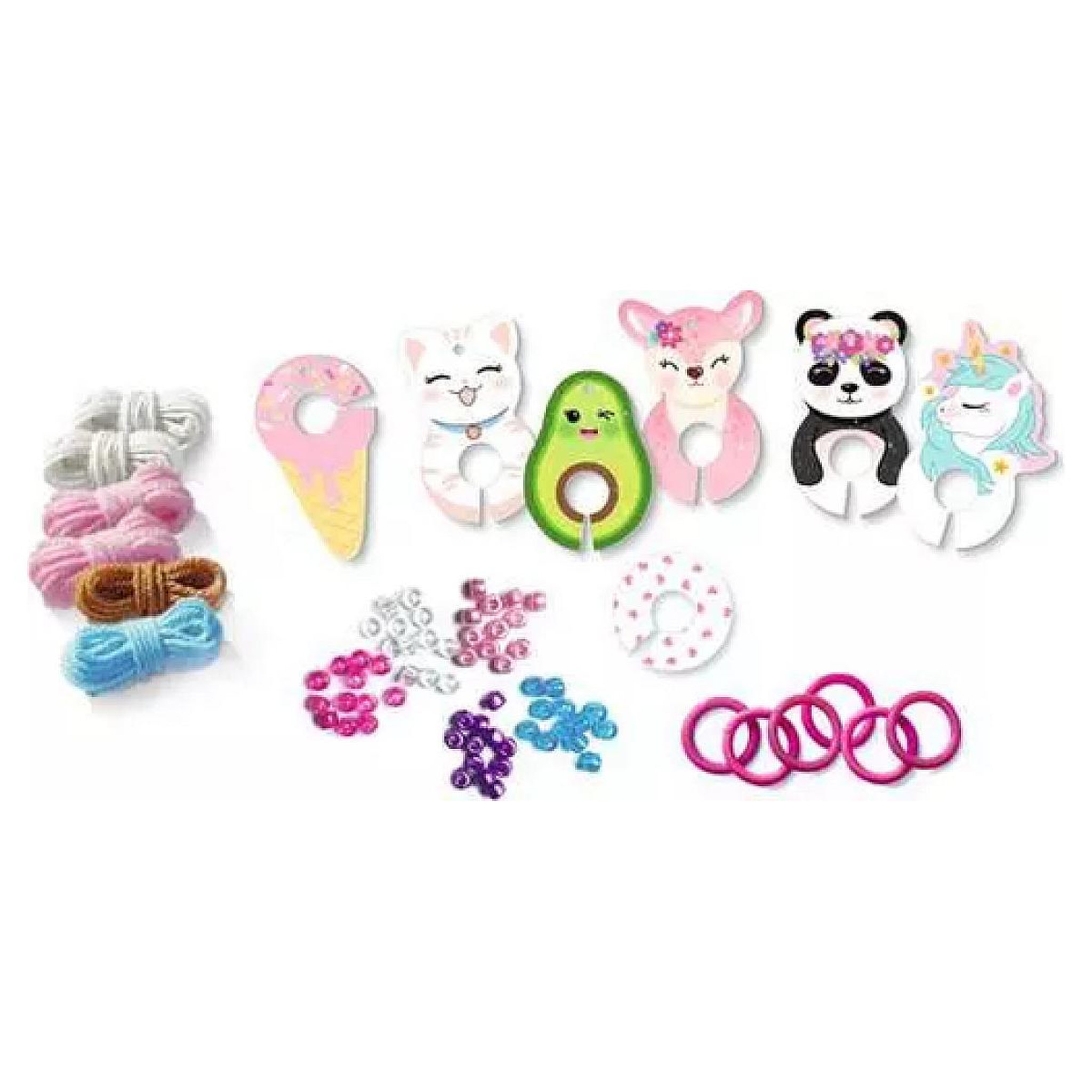 Voir la diapositive 4 : RAVENSBURGER So Styly - Porte-clés Pompons Kawai
