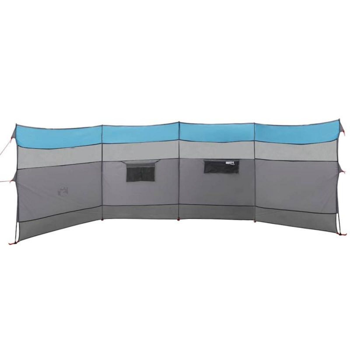 VIDAXL Brise vent de camping bleu 510x153 cm imperméable
