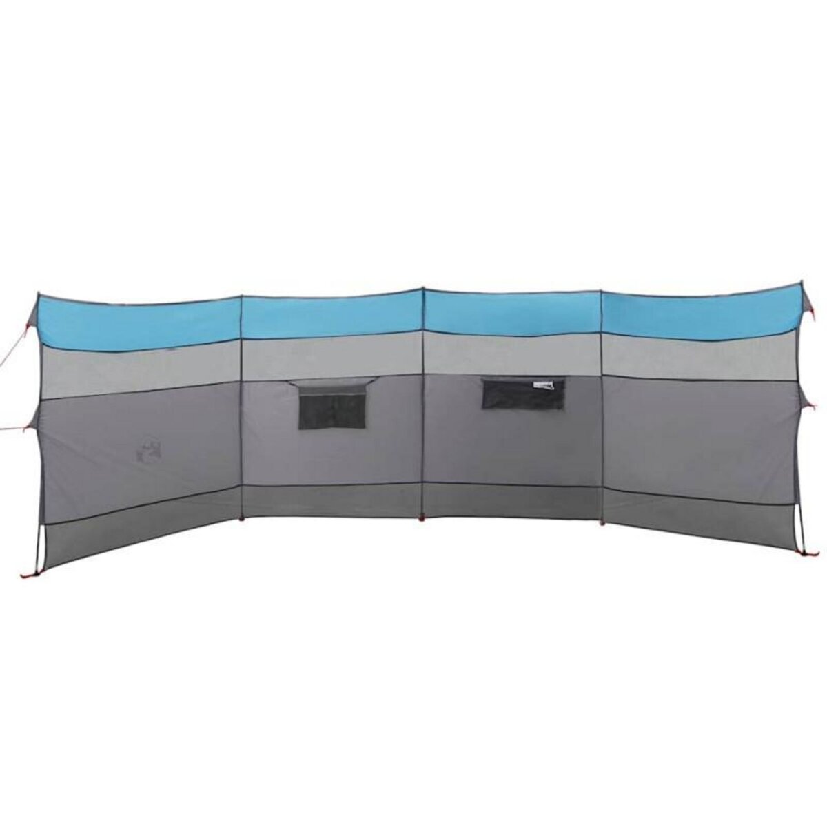 VIDAXL Brise vent de camping bleu 510x153 cm imperméable