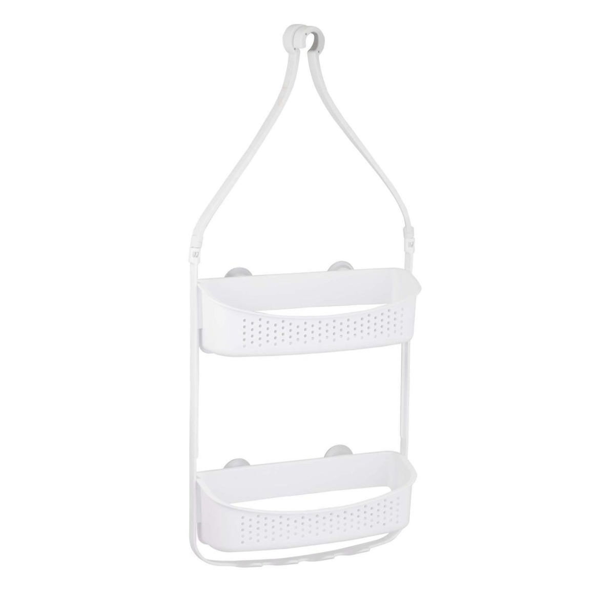 Paris Prix Serviteur de Douche 2 Paniers  Vesper  69cm Blanc