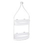 Voir la diapositive 2 : Paris Prix Serviteur de Douche 2 Paniers  Vesper  69cm Blanc