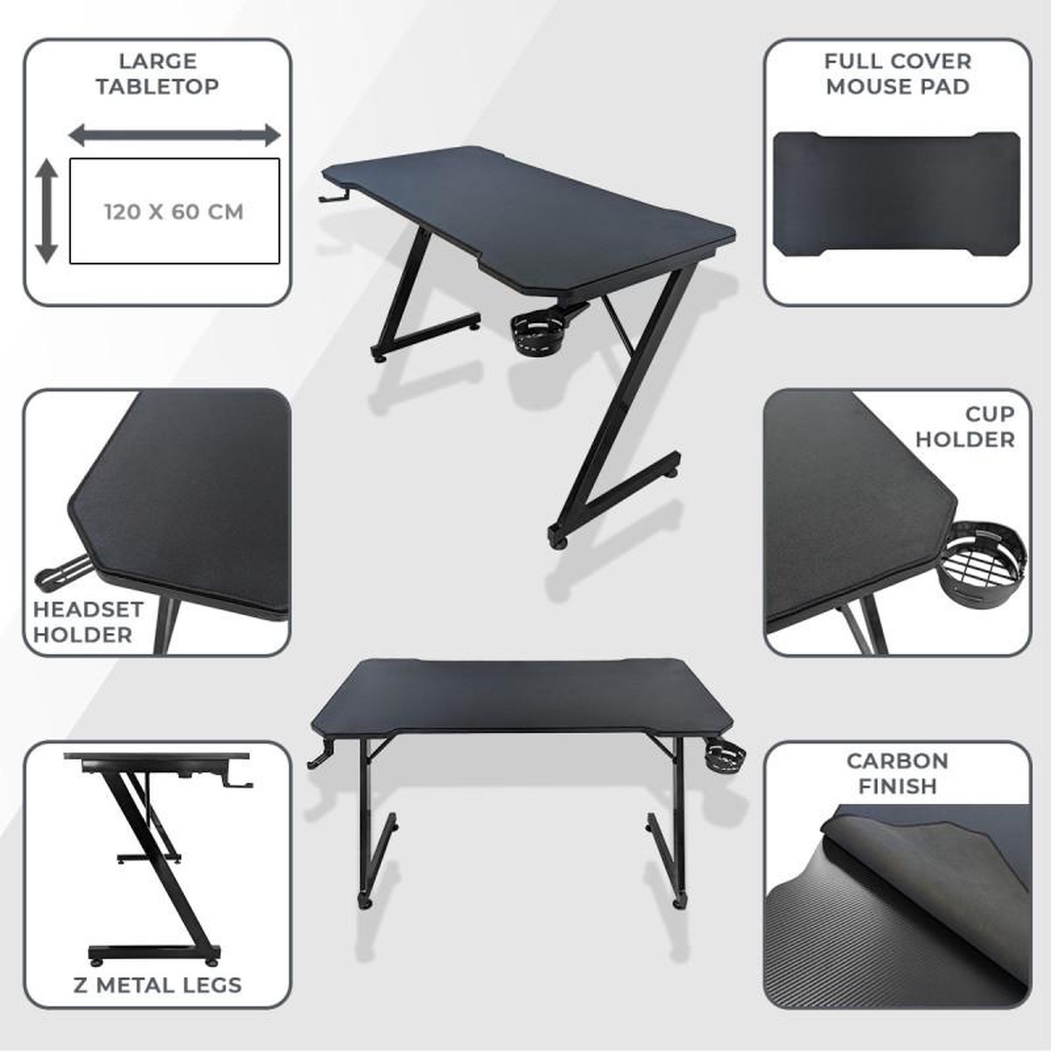 Voir la diapositive 2 : Subsonic Bureau gaming Batman