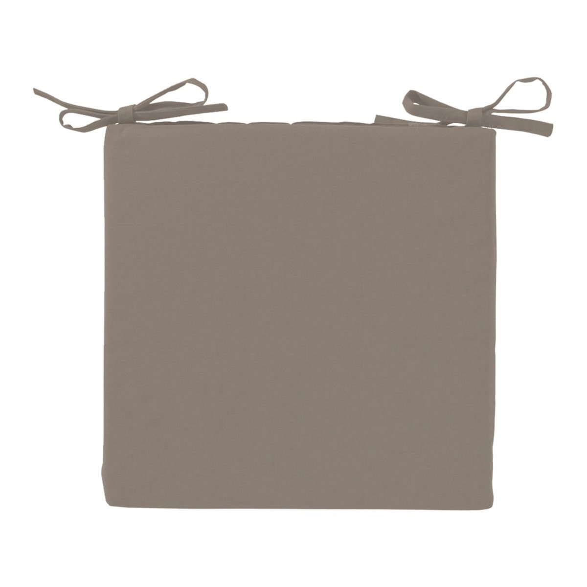 plate unie en coton à nouettes