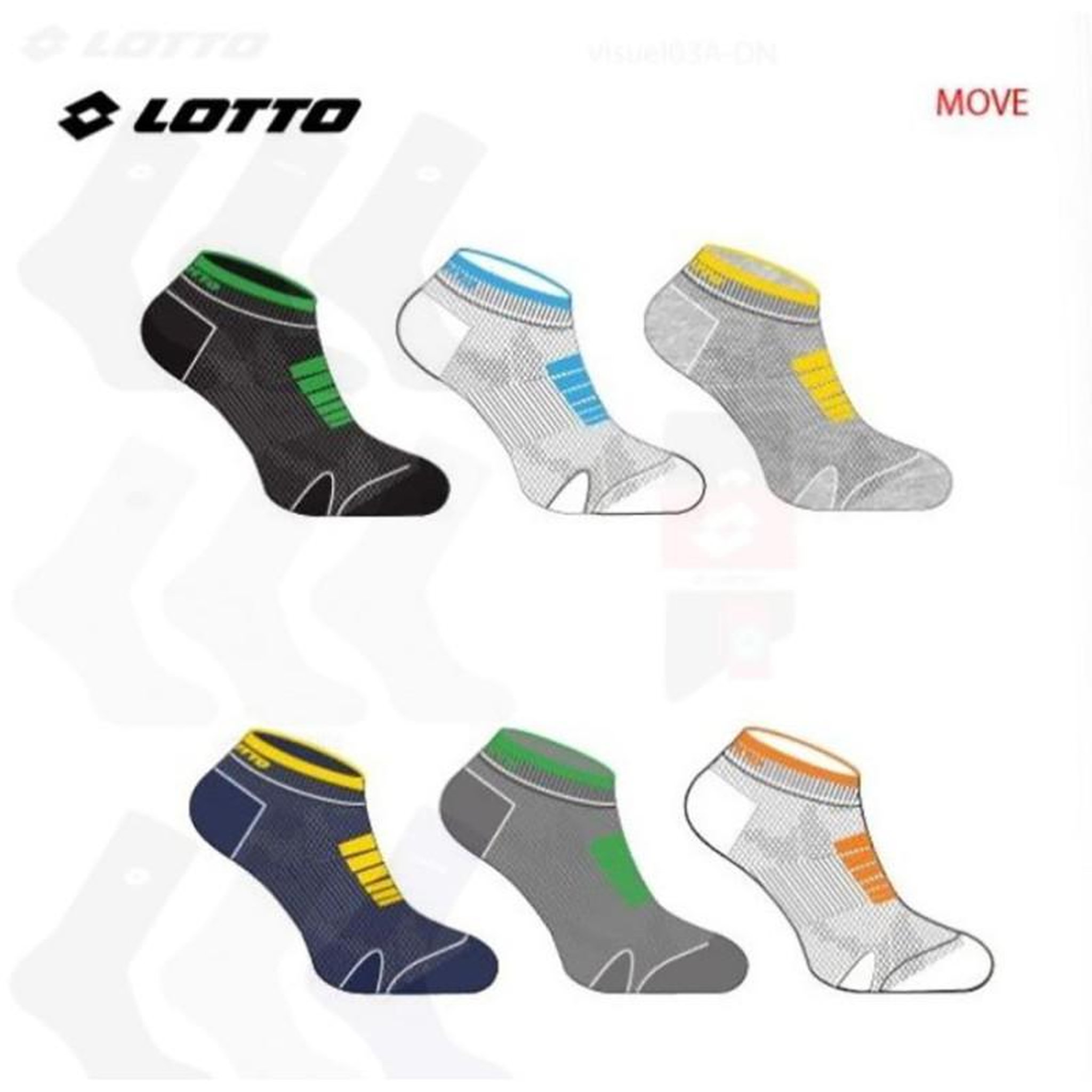 Voir la diapositive 4 : LOTTO Chaussettes Homme LOTTO