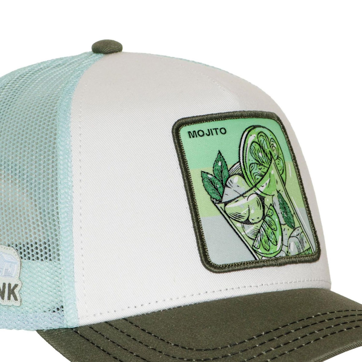 CAPSLAB Casquette trucker avec filet Mojito