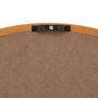 Voir la diapositive 4 : ATMOSPHERA Miroir rond en bois - Diam 55 cm - Marron