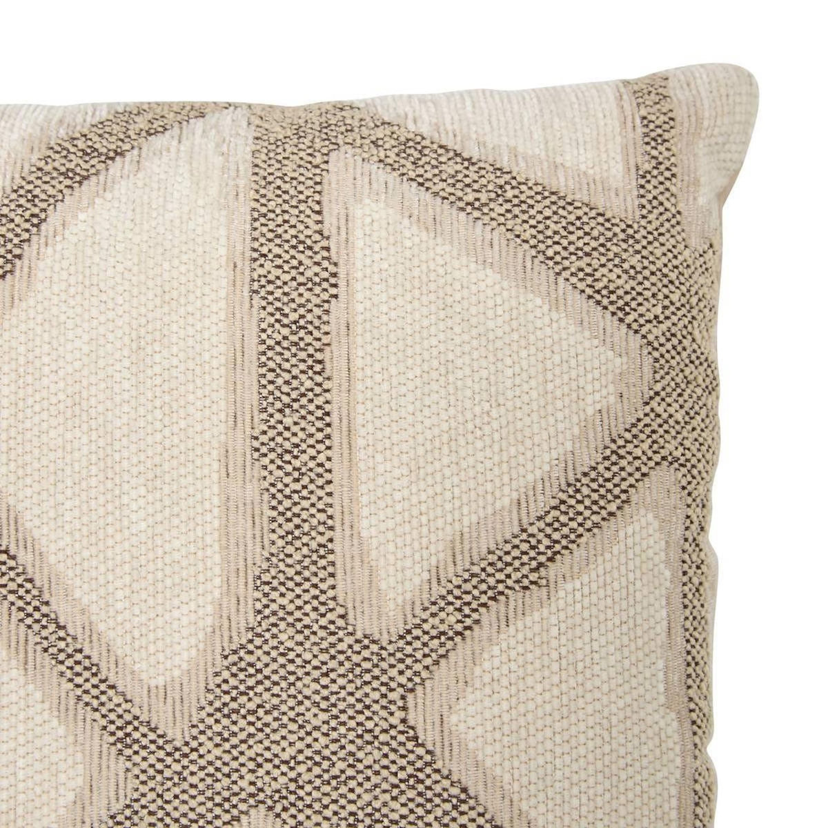 ATMOSPHERA Coussin Déco Jacquard  Dune  25x50cm Beige