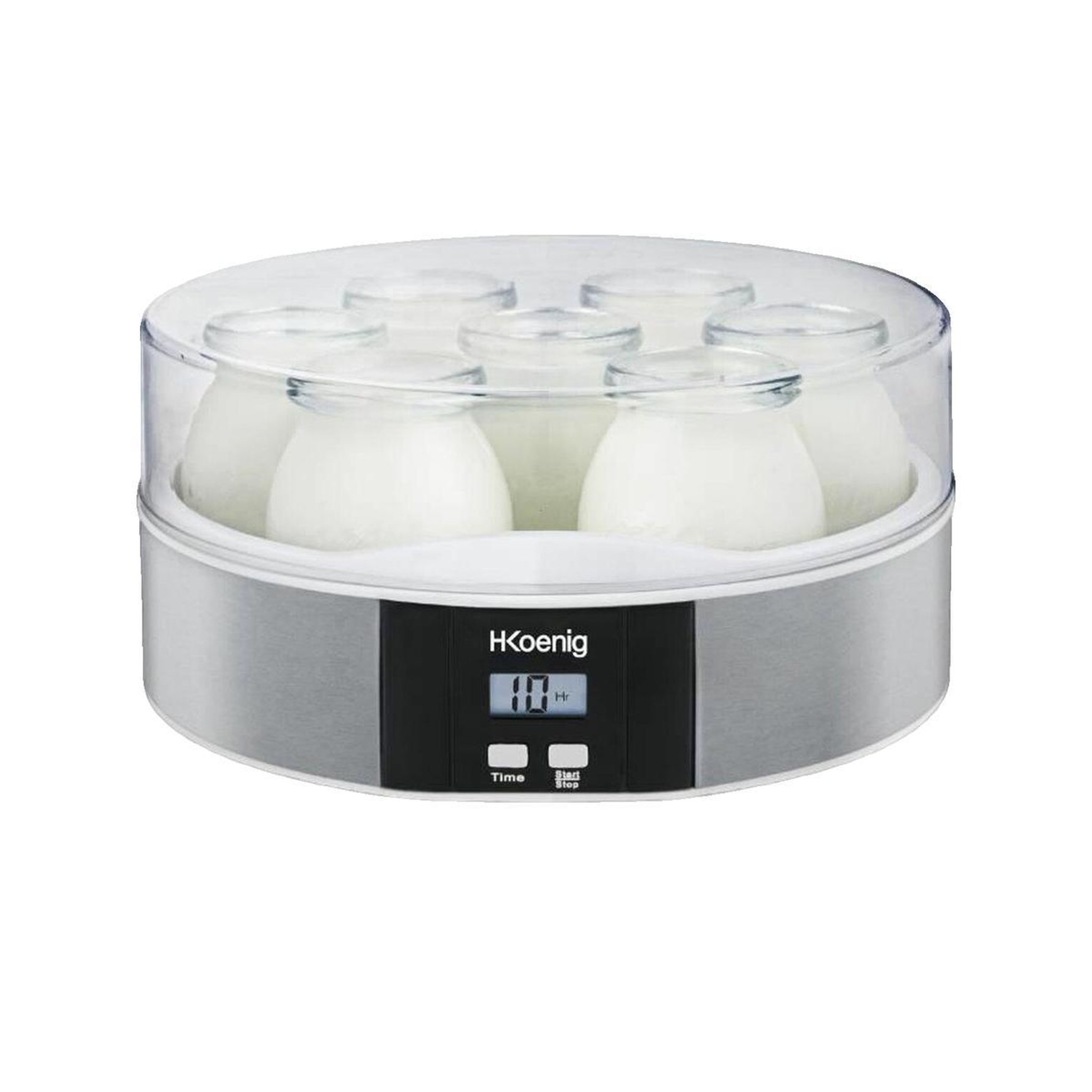 HKOENIG Yaourtière Hkoenig ELY70 acier inoxydable
