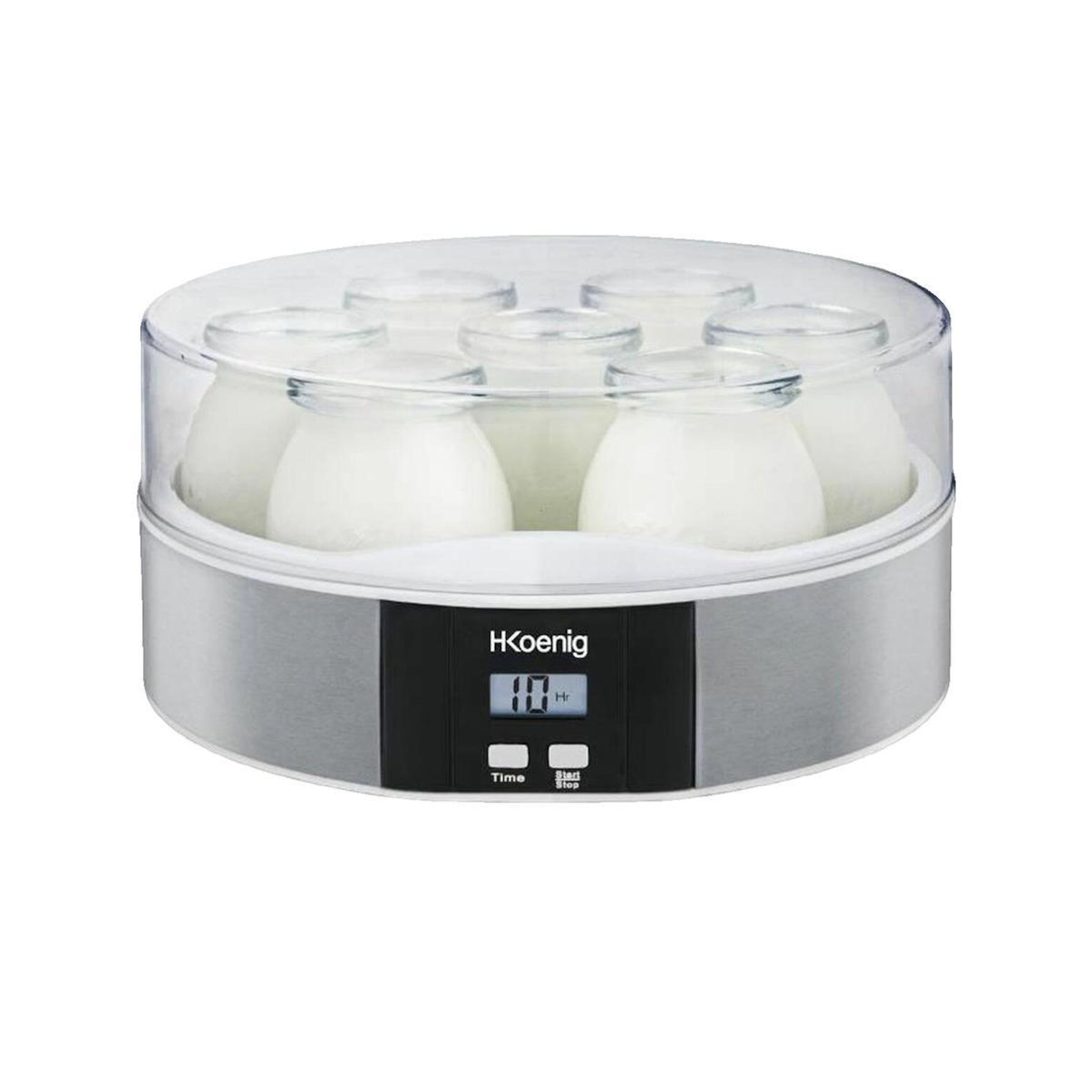 HKOENIG Yaourtière Hkoenig ELY70 acier inoxydable