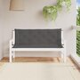 Voir la diapositive 1 : VIDAXL Coussins de banc de jardin lot de 2 anthracite tissu Oxford