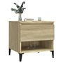Voir la diapositive 4 : VIDAXL Tables d'appoint 2 pcs Chene sonoma 50x46x50 cm Bois ingenierie