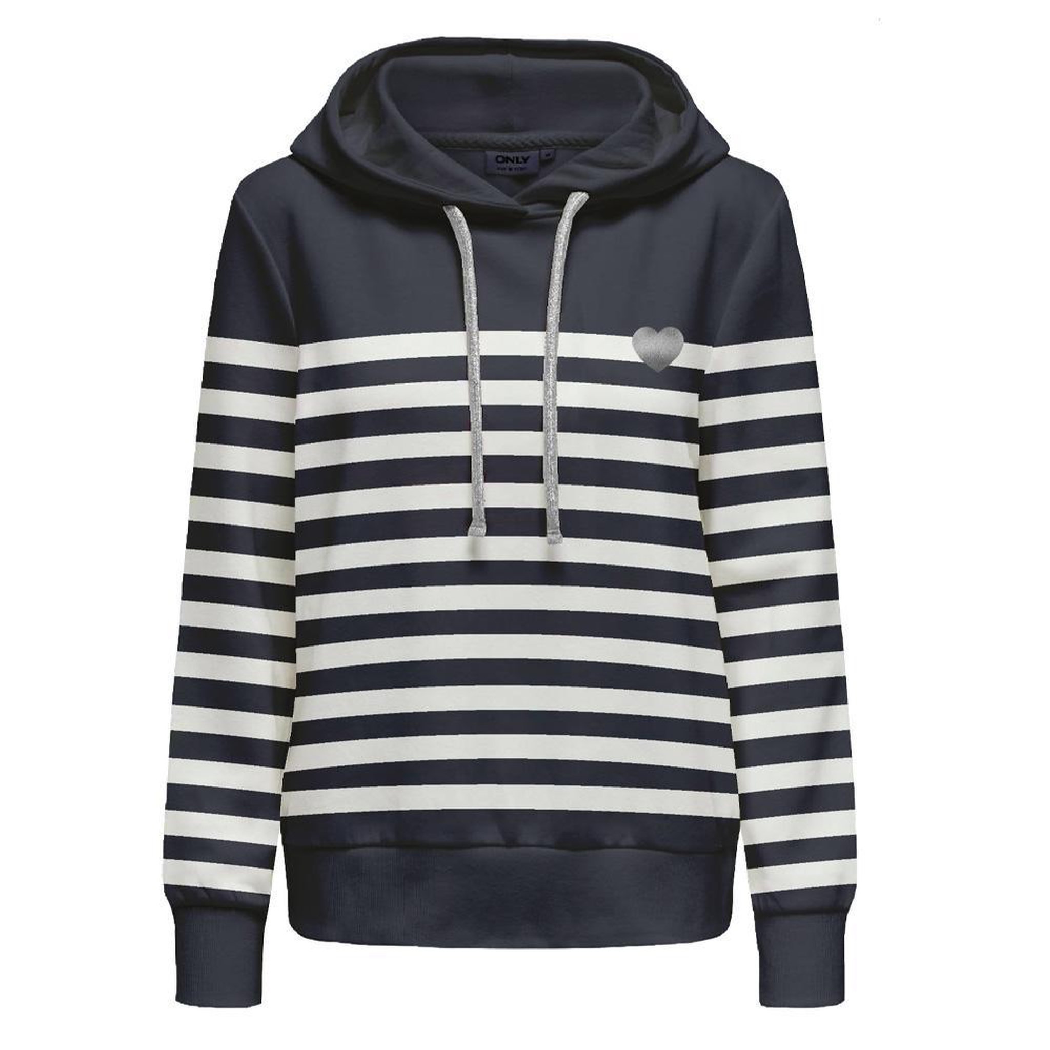 Only Sweat Blanc/ Femme Only Audrey. Coloris disponibles : Bleu