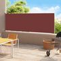 Voir la diapositive 1 : VIDAXL Auvent lateral retractable de patio 200x500 cm Marron