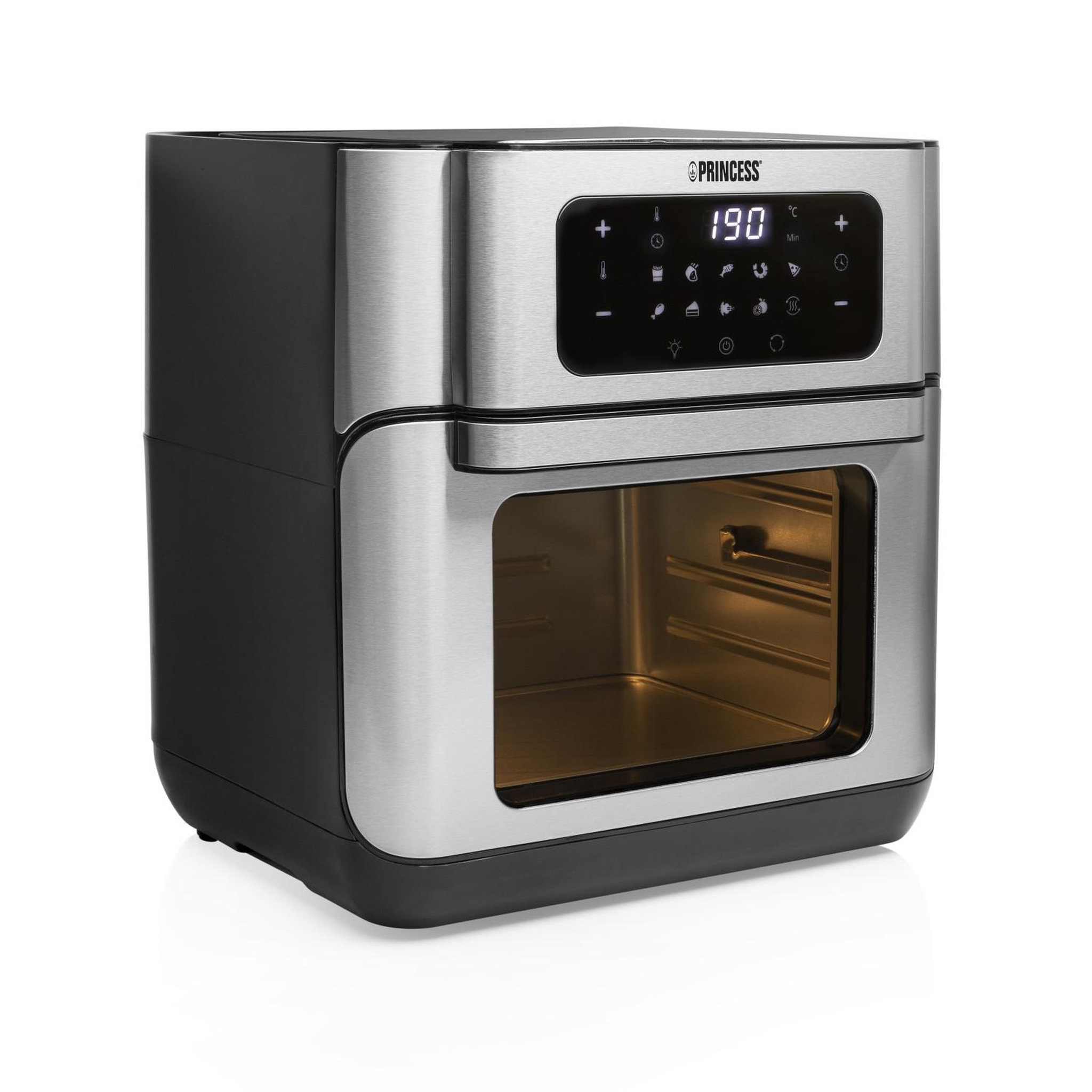 Voir la diapositive 2 : PRINCESS Friteuse Princess 182065 Aerofryer argenté