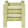 Voir la diapositive 3 : VIDAXL Lit sureleve de jardin Bois de pin impregne 60x40x42 cm