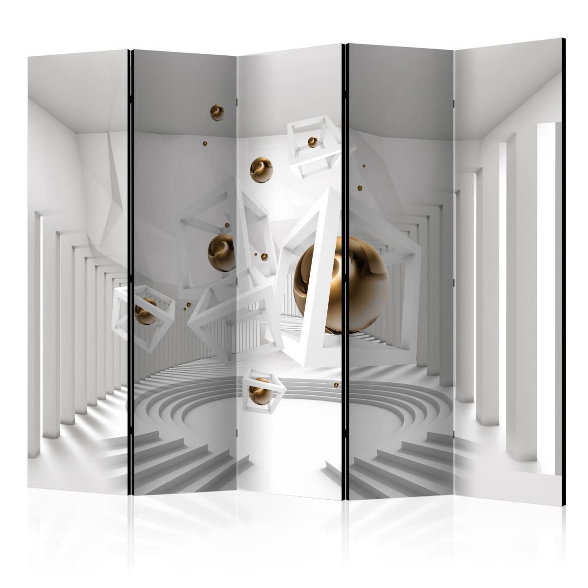 Paris Prix Paravent 5 volets  geometrical corridor  172x225cm