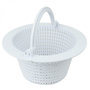 Voir la diapositive 1 : LINXOR Panier rond pour skimmer de piscine hors sol - Diam 16 cm - Blanc