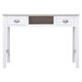 Voir la diapositive 4 : VIDAXL Buffet Blanc 108x45x76 cm Bois de Paulownia massif