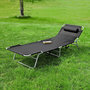 Voir la diapositive 2 : SOBUY SoBuy - Chaise Longue Pliable - Fonctionnel - OGS35