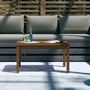 Voir la diapositive 3 : VIDAXL Table de jardin marron miel 82,5x50,5x45 cm bois massif de pin