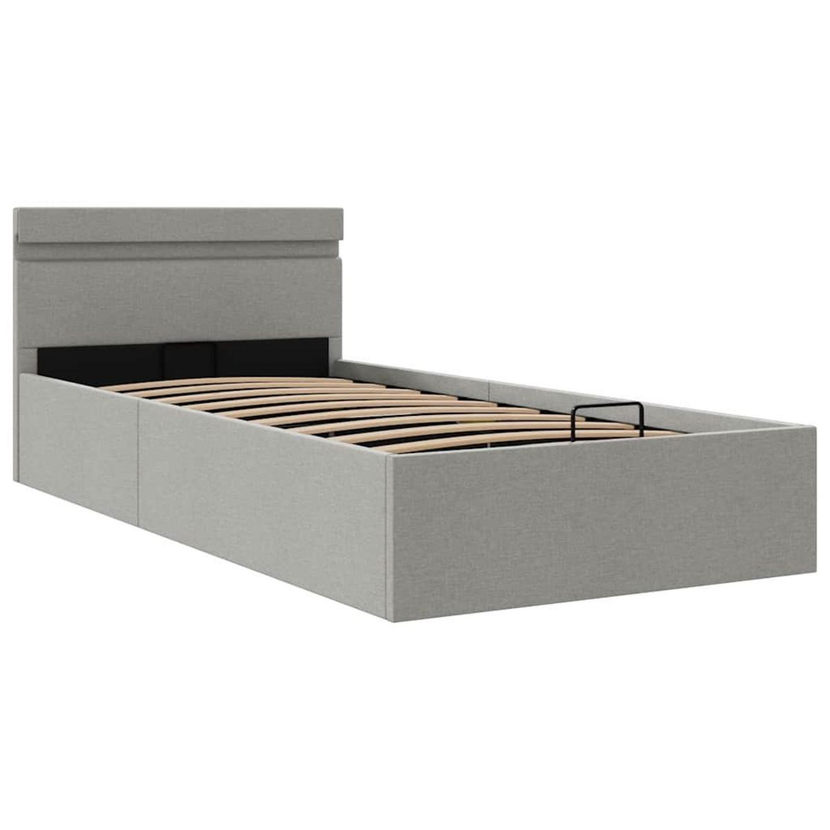 VIDAXL Cadre de lit a rangement hydraulique sans matelas 90x200 cm